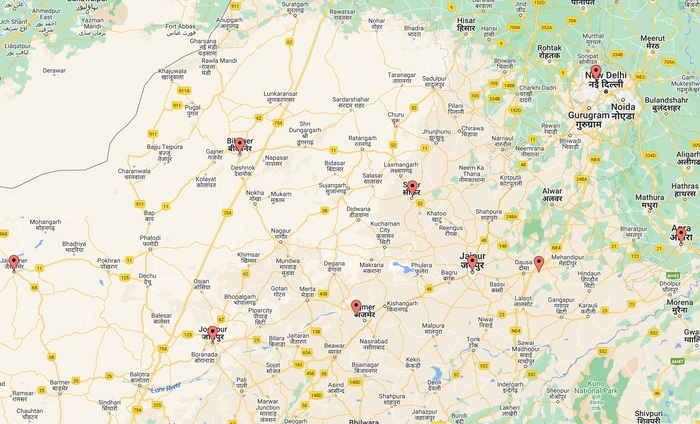 Les beautés du Rajasthan